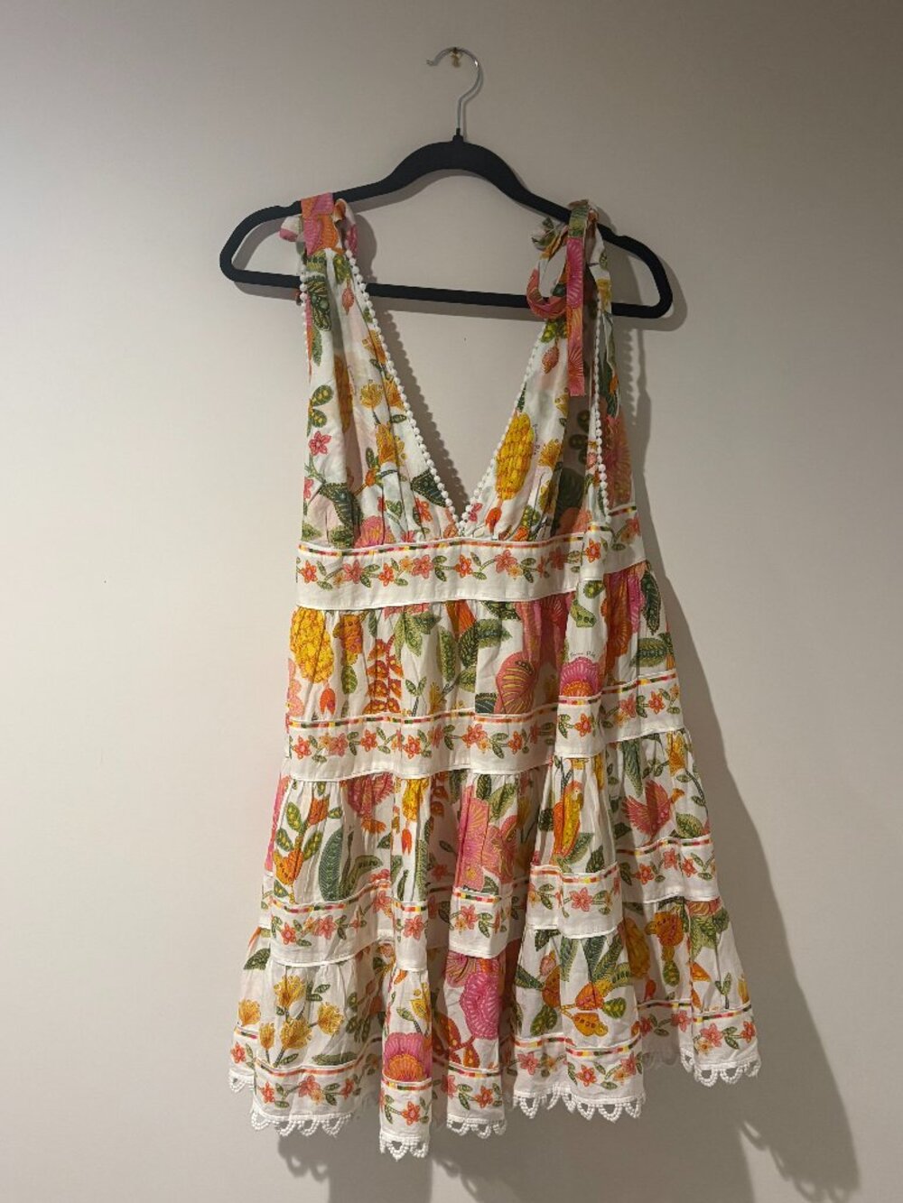 FARM Rio Macaw Bloom Mini Dress